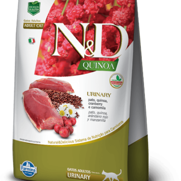 ND Quinoa Feline Urinary Pato 1.5K 1