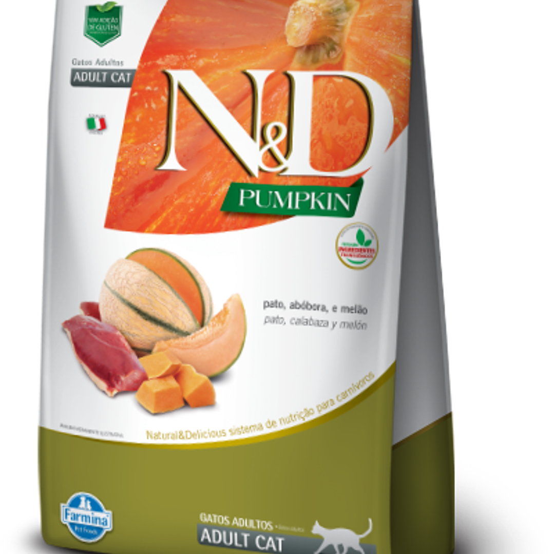 ND Pumpkin Feline Adulto Pato 1.5K  1