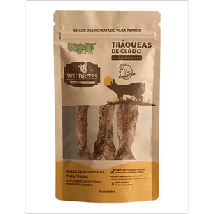 Snack Bites Traquea de Cerdo 5 uni 