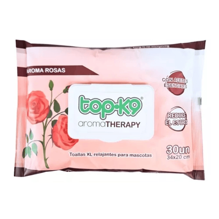 Toalla Humeda Rosas Topk9  1
