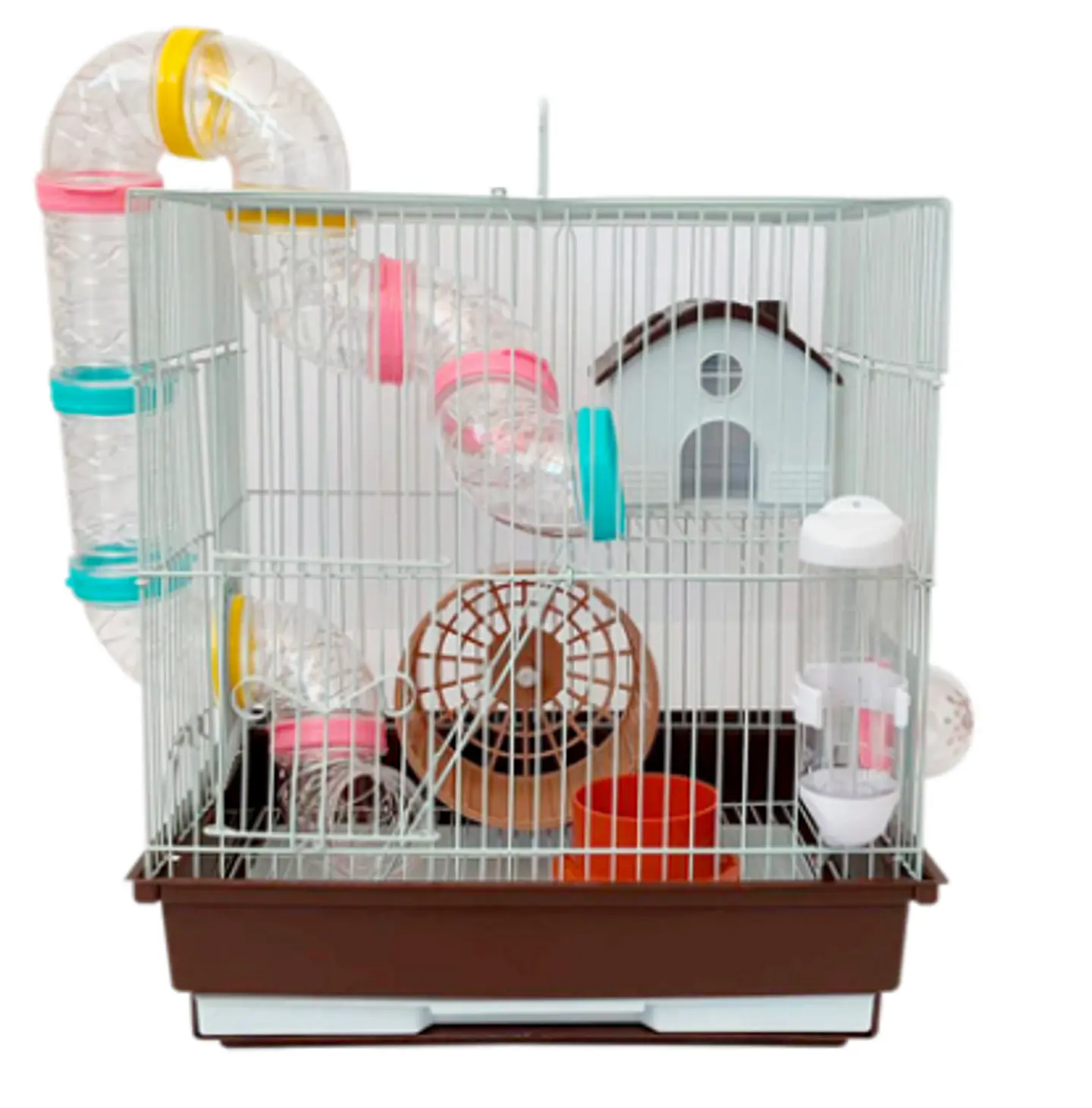 Jaula Hamster 2 Pisos Con Tubos (Canjea hasta 3000PB)  1