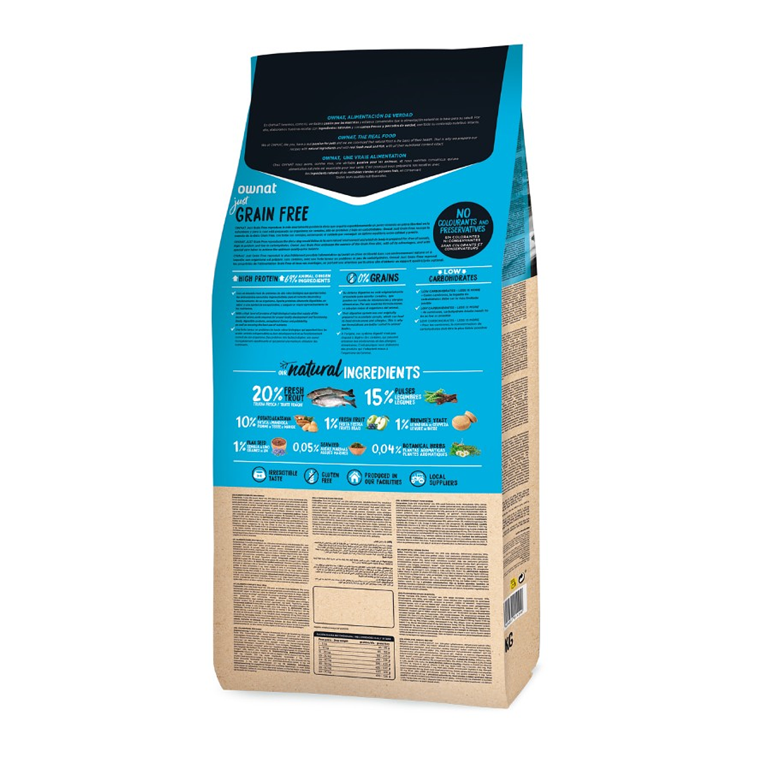 Just Grain Free Trout Perro 3K 2