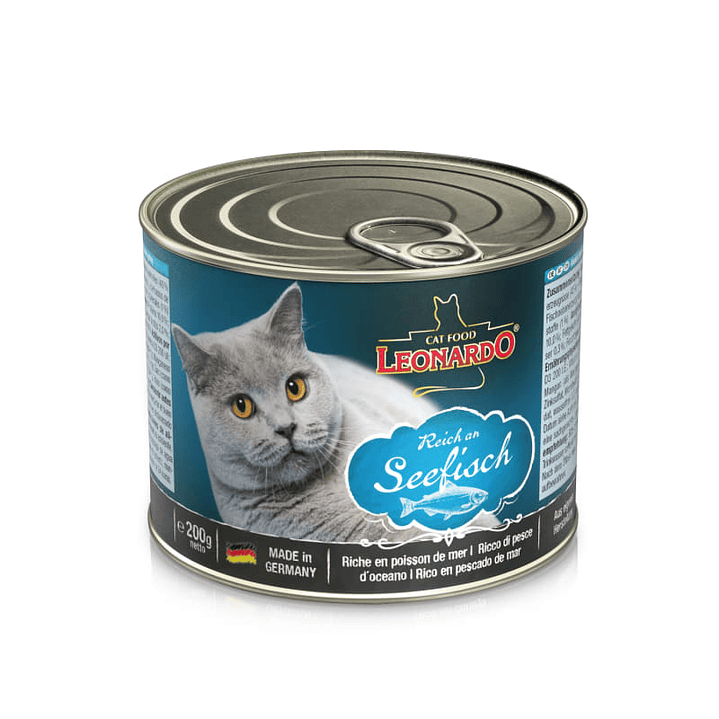 Leonardo Cat 200 grs Pescado 1