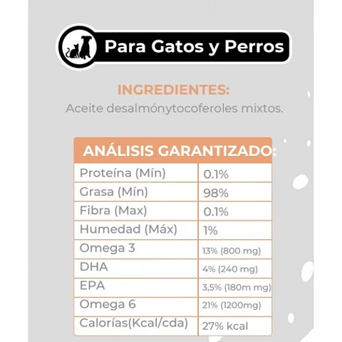 Aceite de Salmon Ikai Perros y Gatos 150ml 