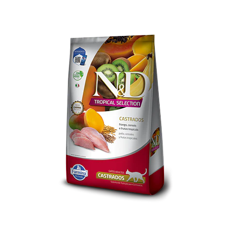 ND Tropical Gato Castrado Pollo y Frutas Tropicales 1.5K