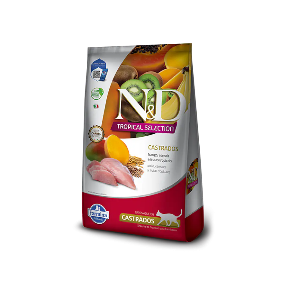 ND Tropical Gato Castrado Pollo y Frutas Tropicales 1.5K 1