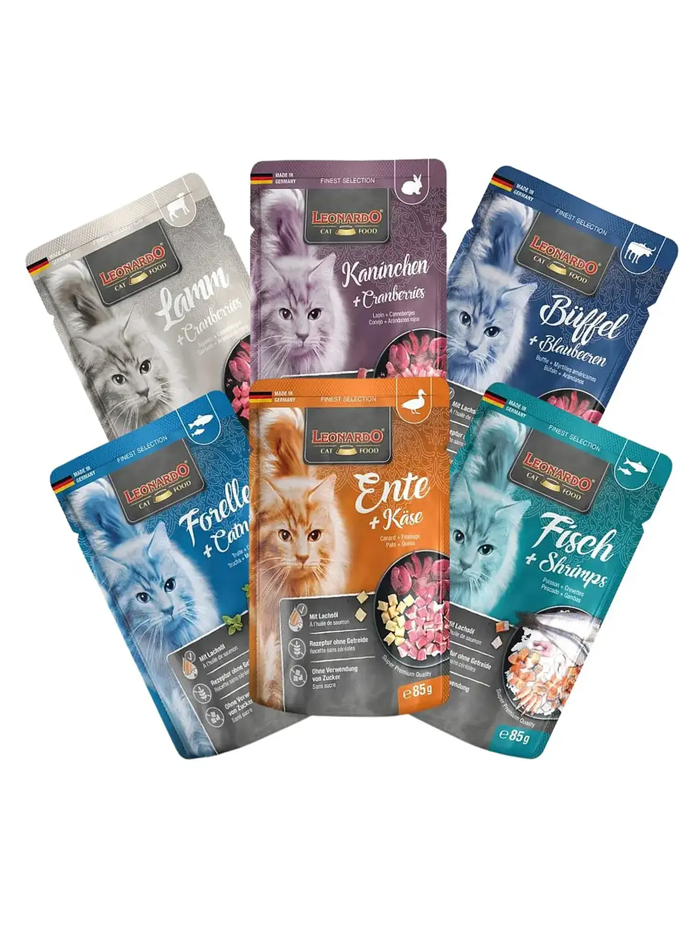 Leonardo Cat Pouch 85 grs 1