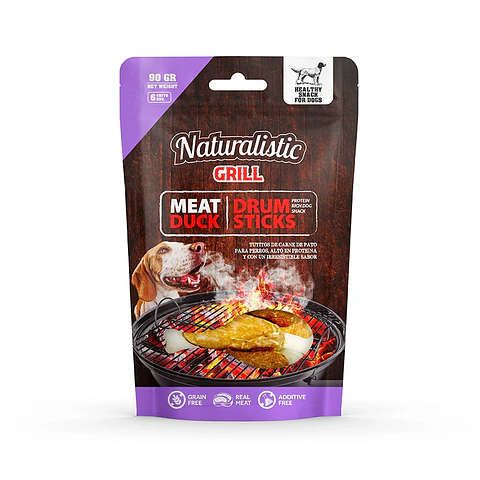 Naturalistic Meat Pato Drum Stick  90 Grs