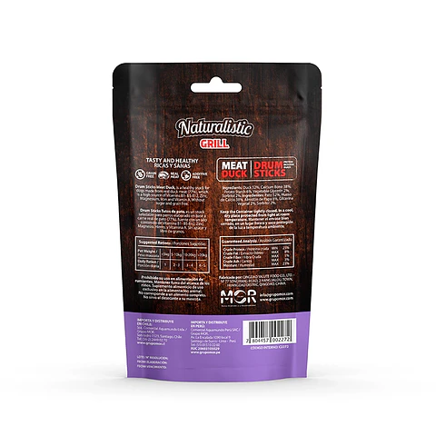 Naturalistic Meat Pato Drum Stick  90 Grs