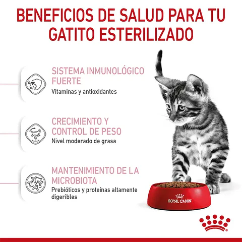 Royal Canin Kitten Sterilised 6 a 12 meses 1.5K