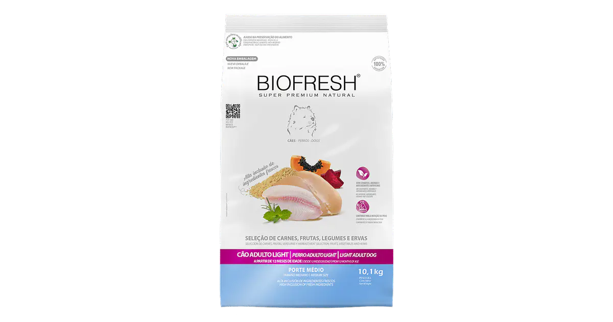 Biofresh Adulto Light Raza Mediana
