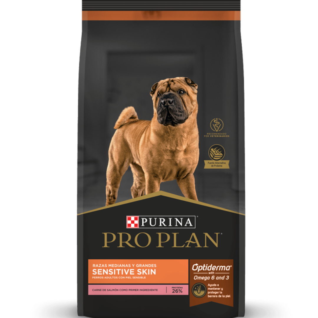 Pro Plan Adulto Raza Mediana Sensitive Skin 15K 1