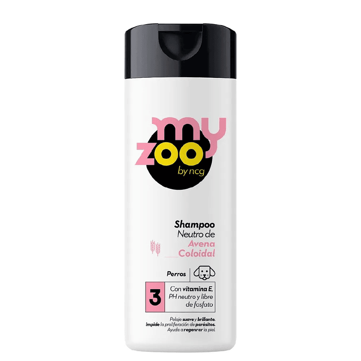 MyZoo Shampoo Neutro Avena Coloidal 420cc  1