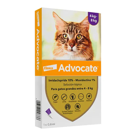 Advocate Para Gatos y Hurones Uso Externo 