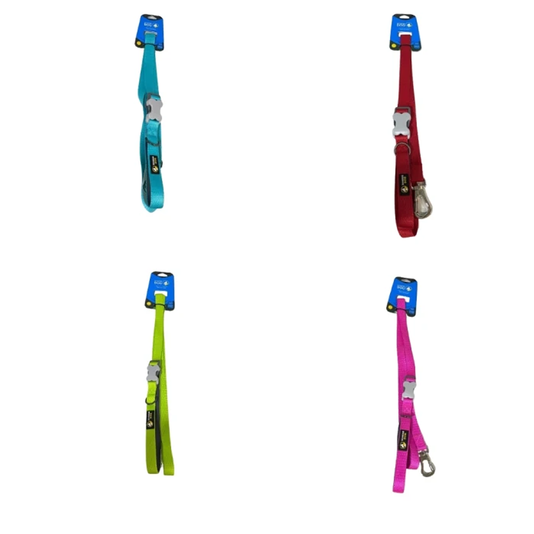 Correa Funcional Colores 1.20cm a 1.80cm Wonder Dog  1