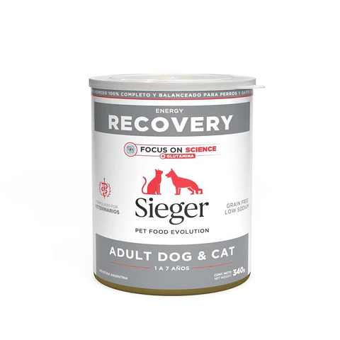 Recovery Sieger Dog & Cat 340 Grs 