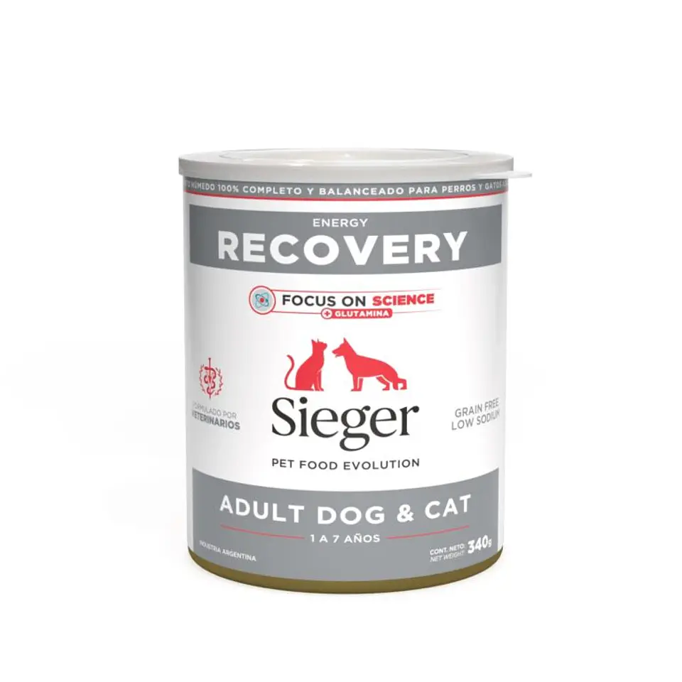Recovery Sieger Dog & Cat 340 Grs  1