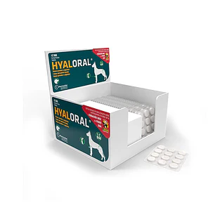 Hyaloral Salud Articular Condoprotector Razas Medianas a Grande 1 Blister