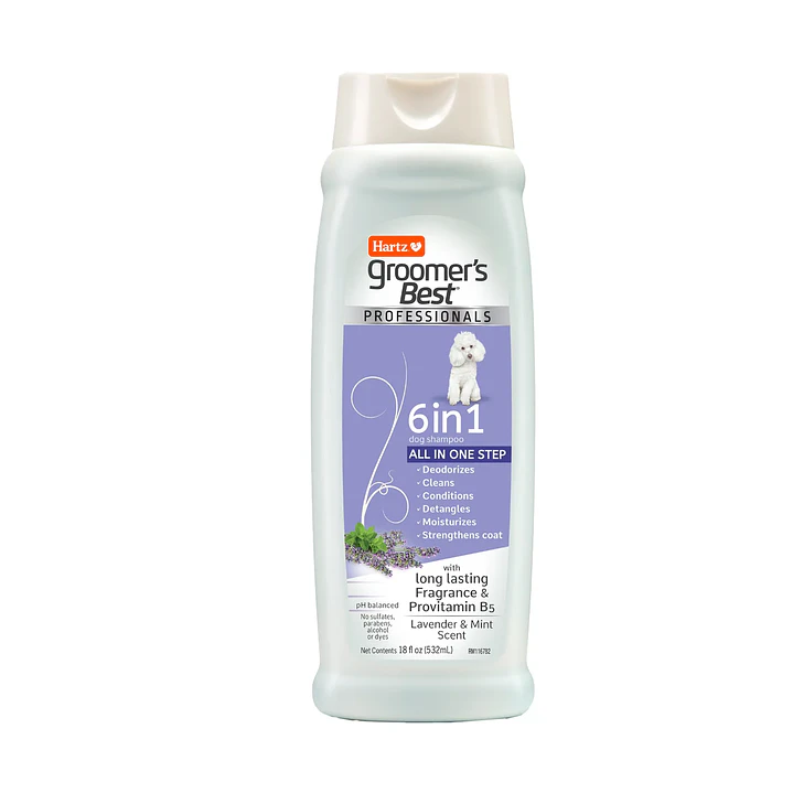 Hartz Groomers Best Professional 6 in 1 Shampoo (Canjea hasta 3000PB) 1