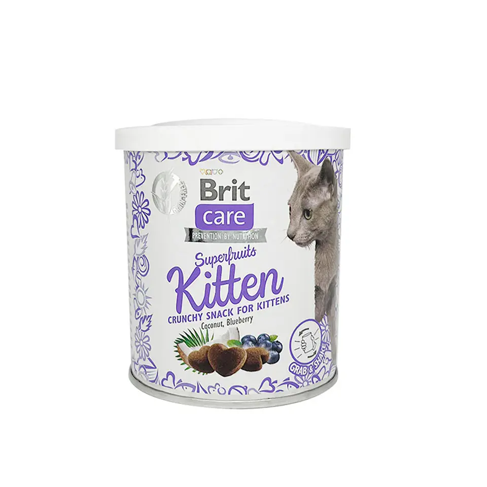 Brit Care Snack SuperFruits Kitten 100Grs  1