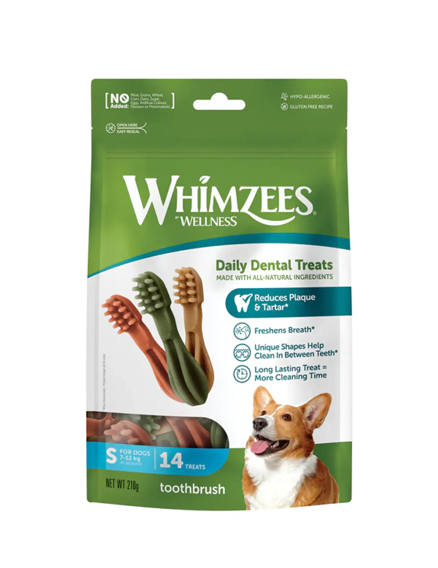 Whimzees Envase Semanal 210grs 1