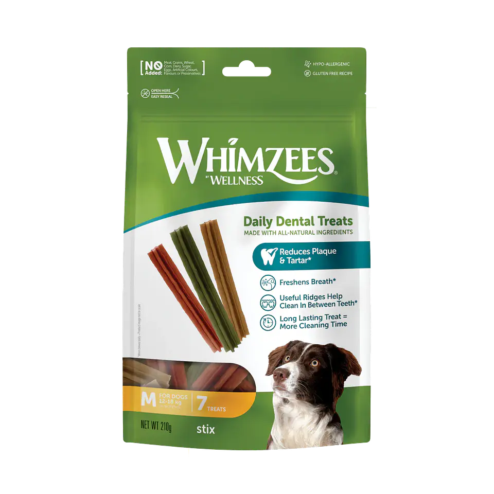 Whimzees Envase Semanal 210grs 2