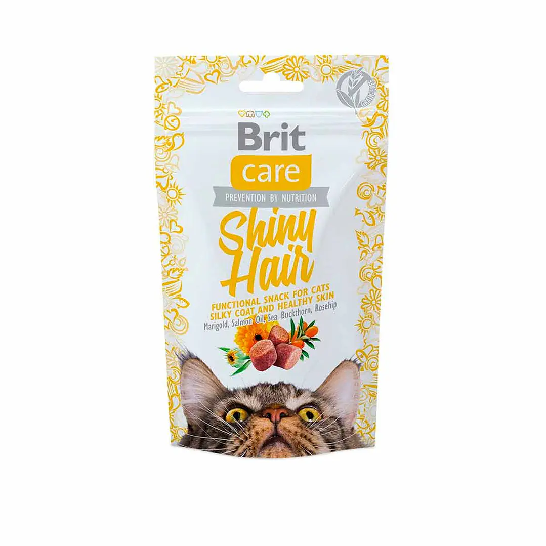 Brit Care Snack Shiny Hair 50grs  1