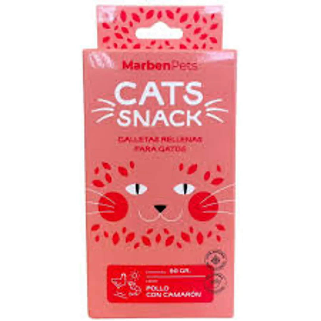 Cats Snack Galleta Rellena 80grs 3