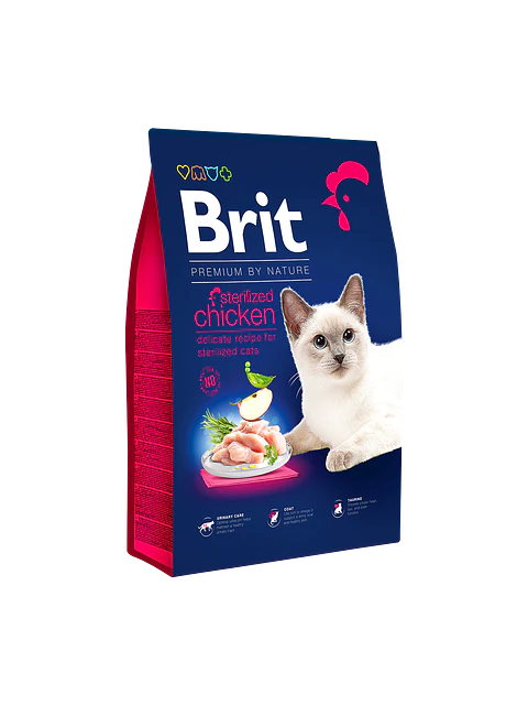 Brit Premium By Nature Cat 1.5K Esterilizado Pollo