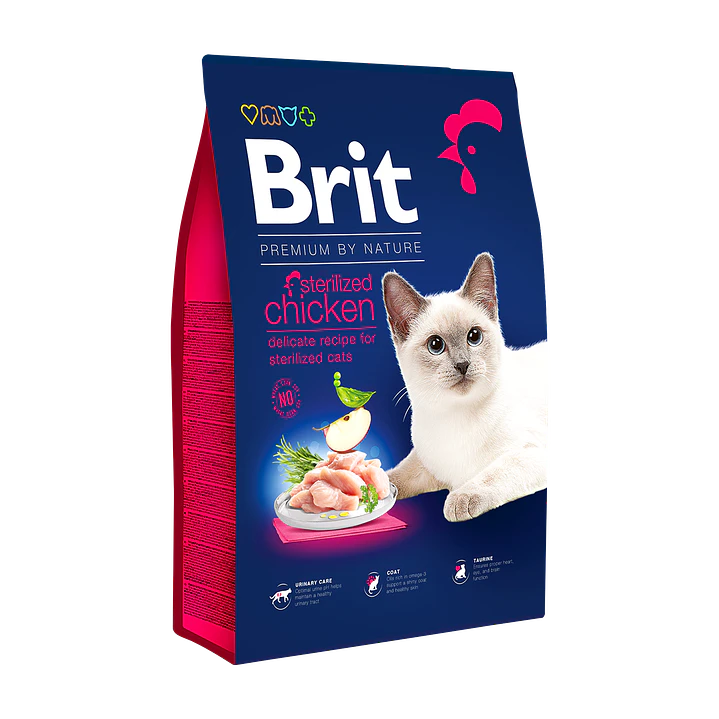 Brit Premium By Nature Cat 1.5K Esterilizado Pollo 1