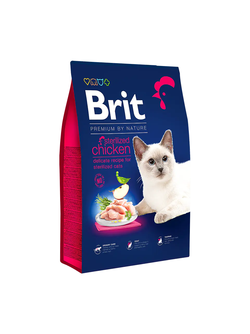 Brit Premium By Nature Cat 1.5K Esterilizado Pollo 1
