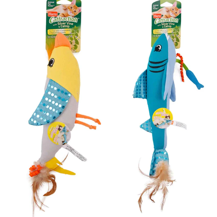 Hartz Cattraction Animal Pal Kicker Cat Toy  1