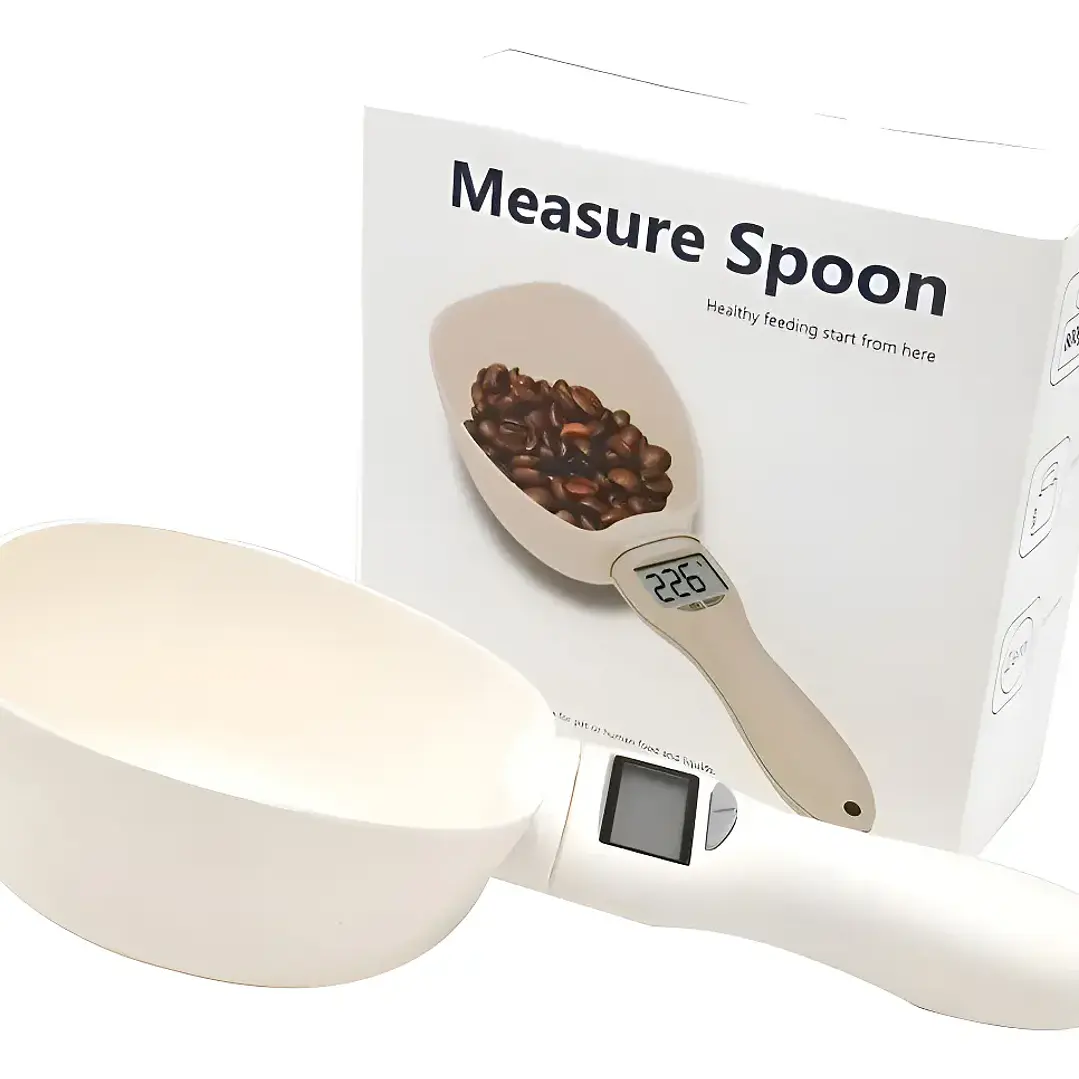 Pesa de alimentos mascota digital  2