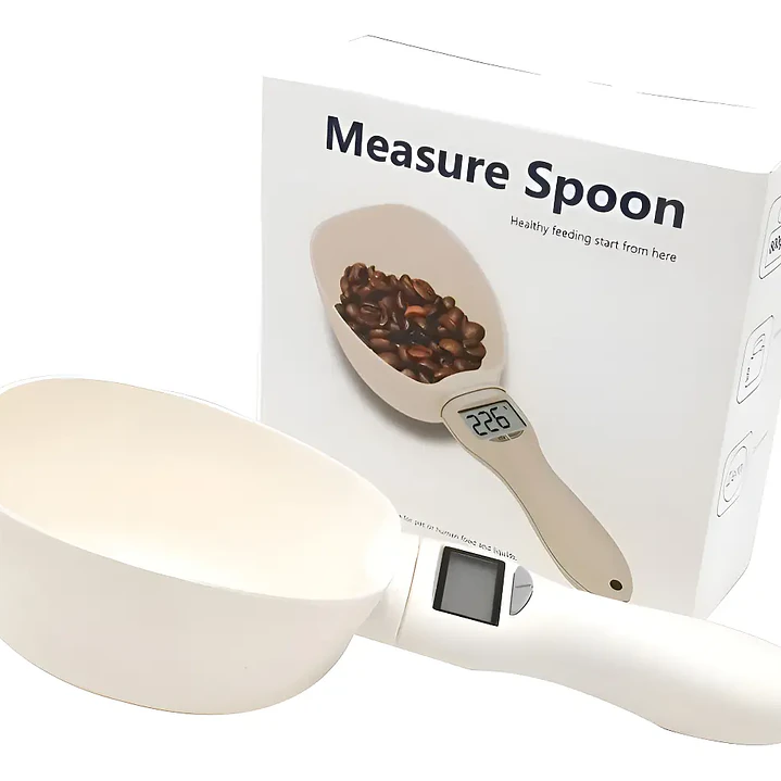 Pesa de alimentos mascota digital  2