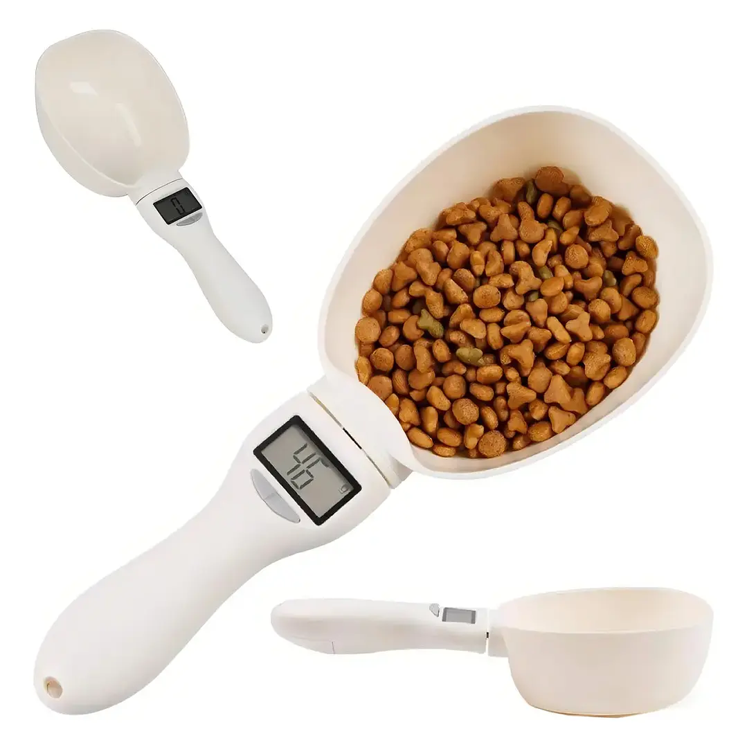 Pesa de alimentos mascota digital  3