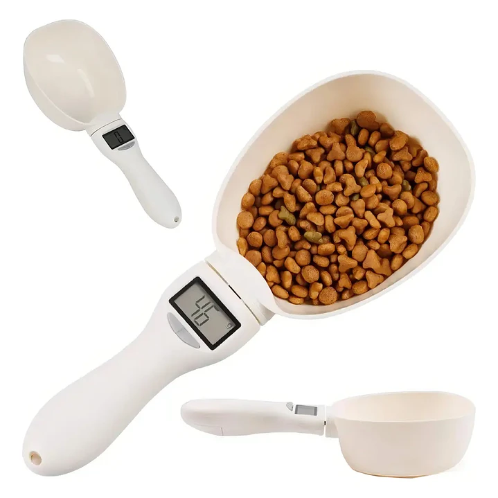 Pesa de alimentos mascota digital  3