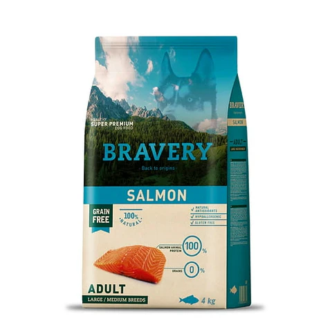 Bravery Salmon Adult alimento para perro