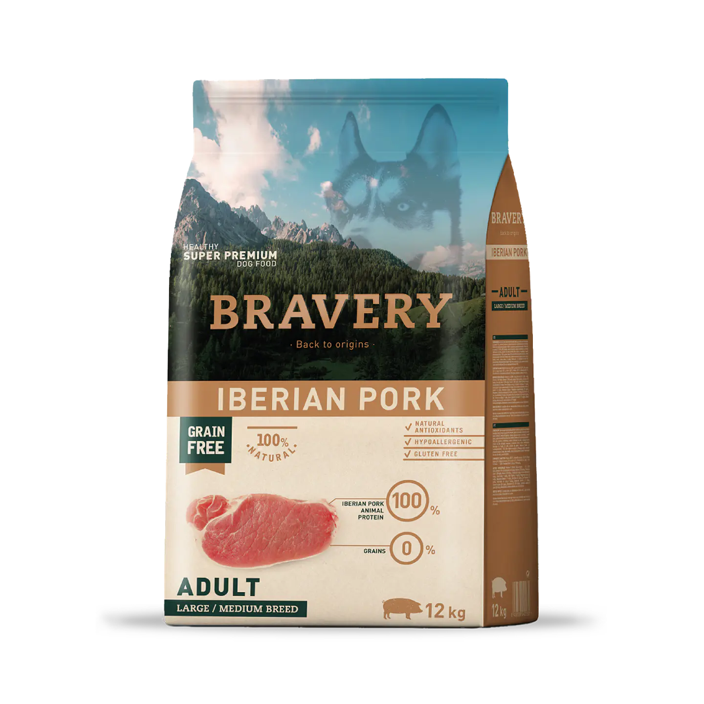 Bravery Iberian Pork Adult alimento para perro 2