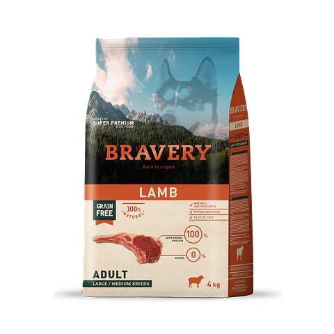 Bravery Lamb Adult alimento para perro