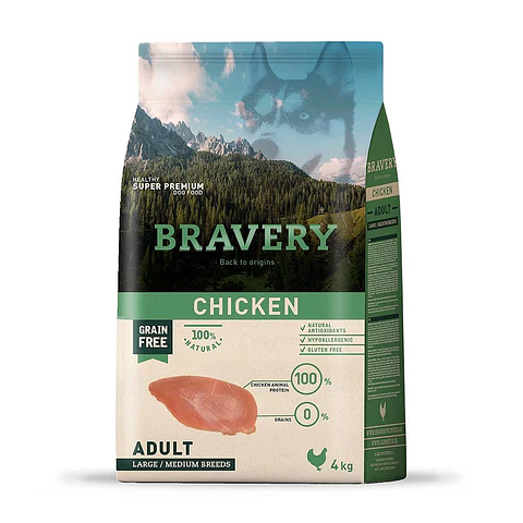 Bravery Chicken Adult alimento para perro