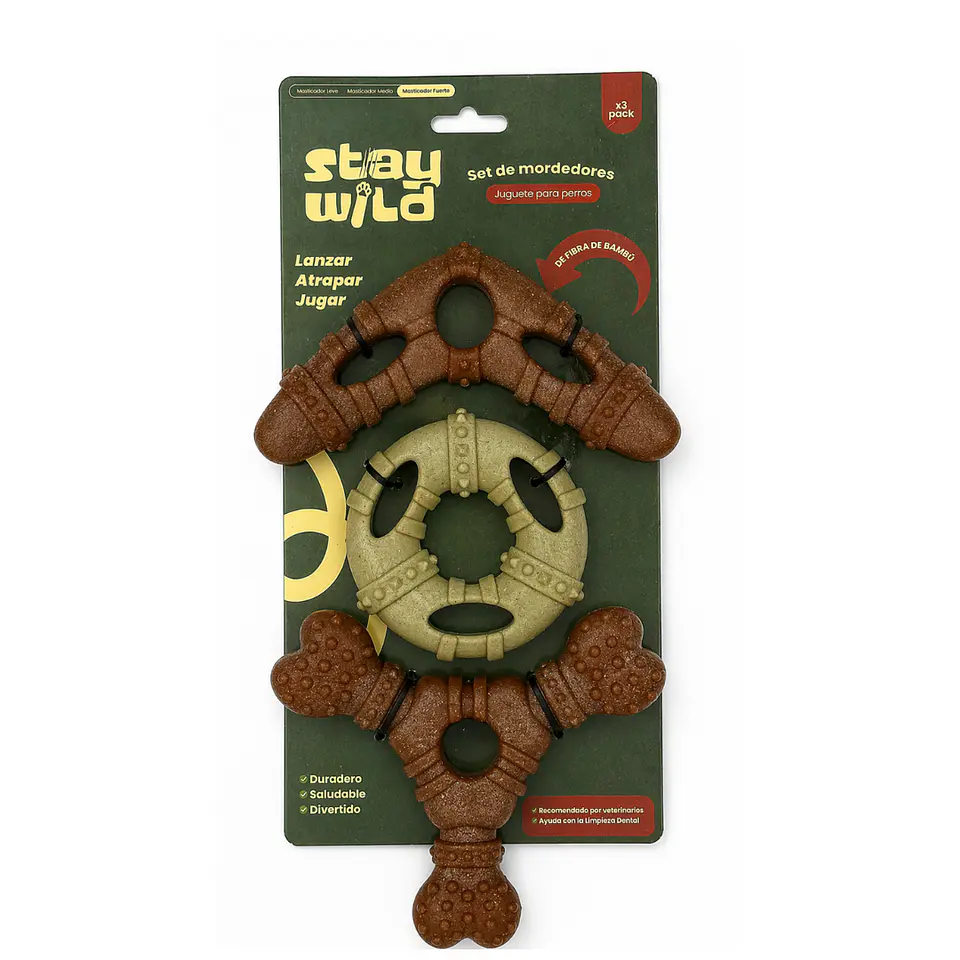 Juguete Stay Wild Pack 3 Formas (Canjea Hasta 2000PB)  1