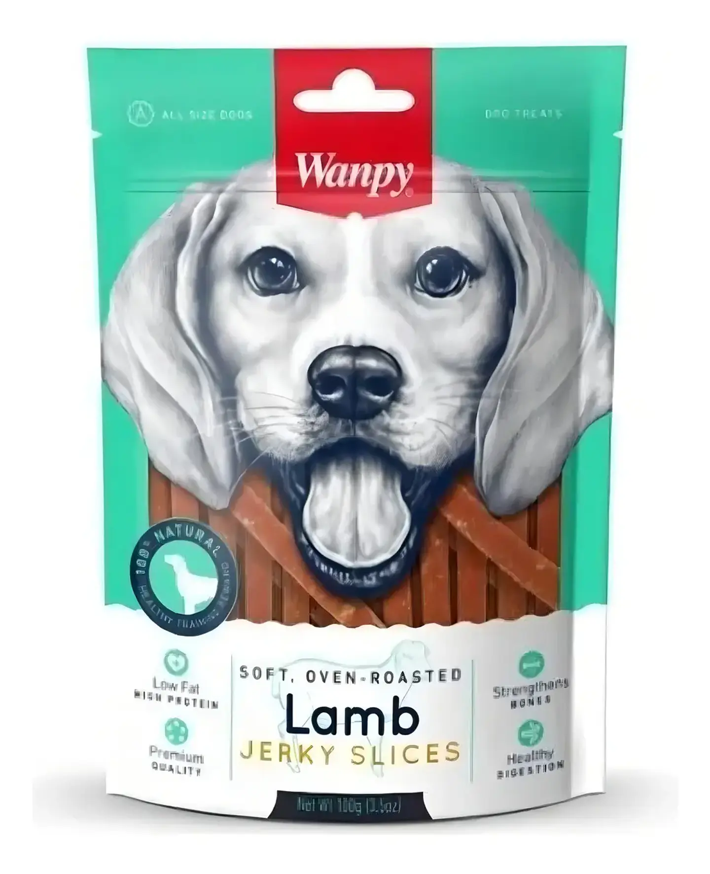 Snack Wanpy Soft Lamb Jerky Slices 1