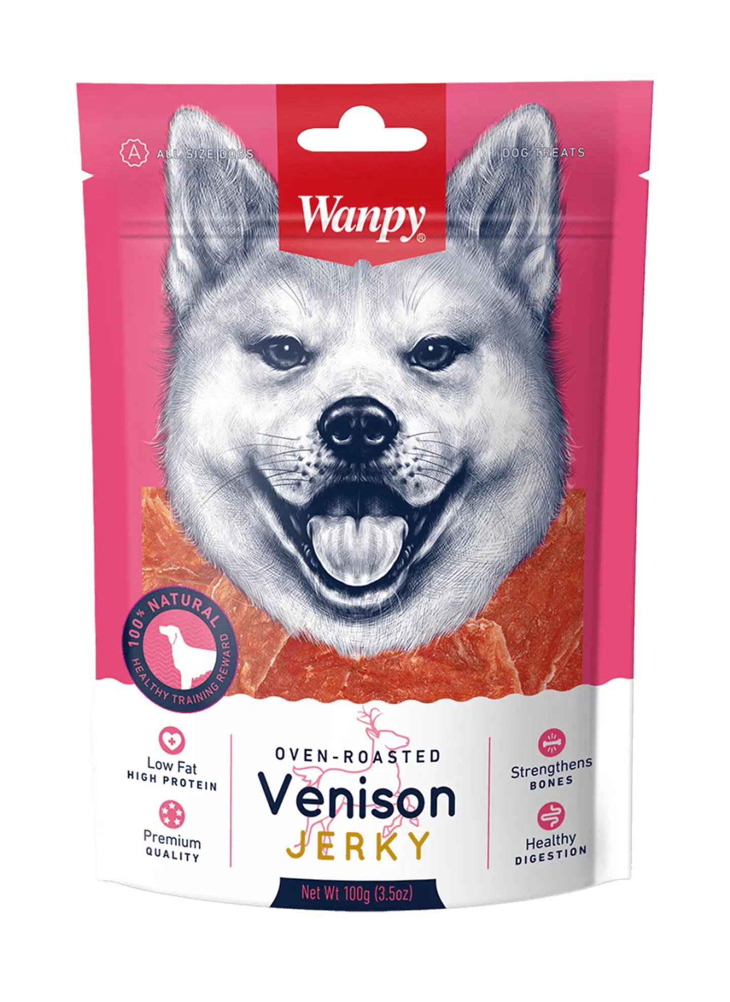 Snack Wanpy Venison Jerky 1
