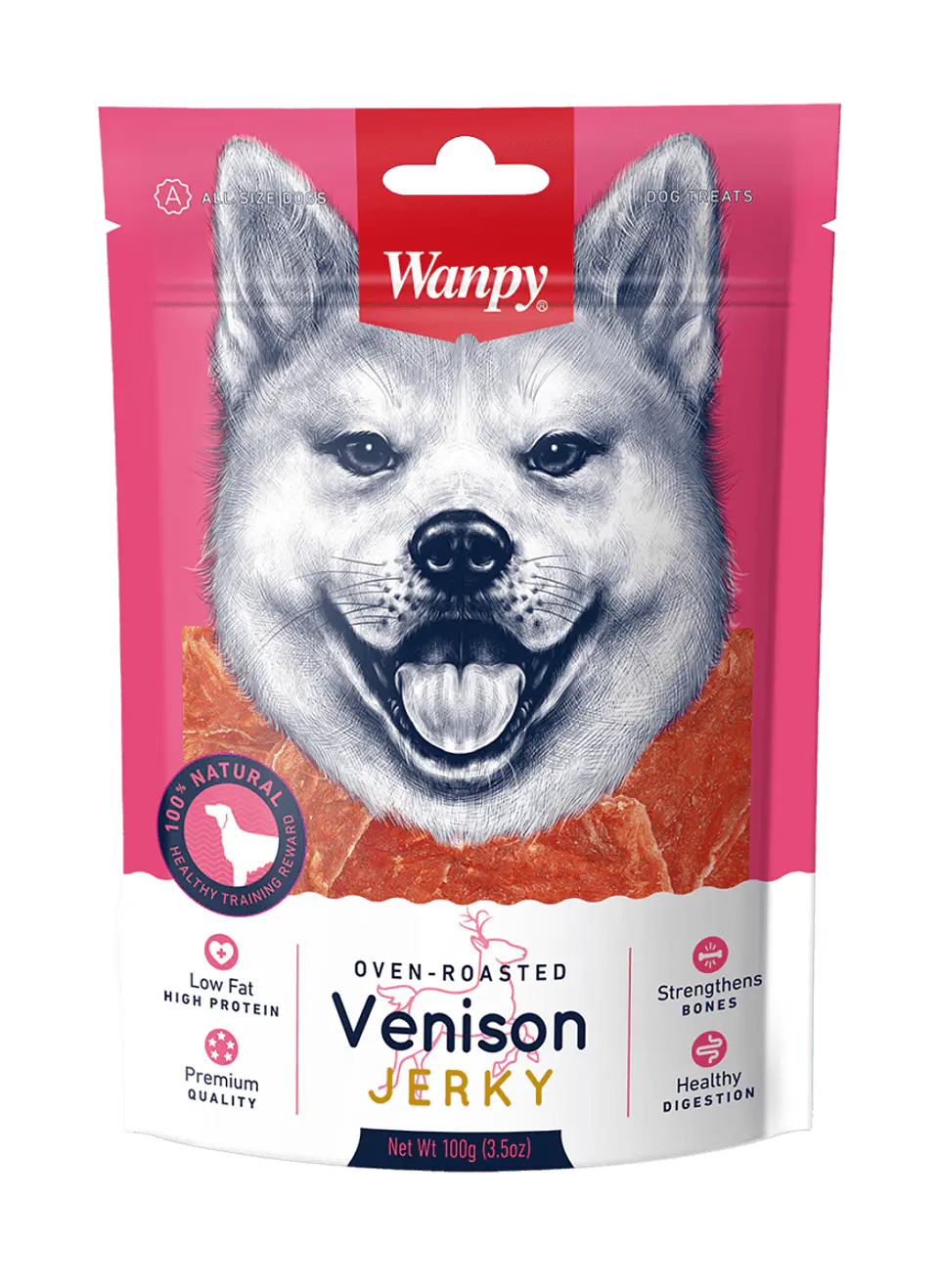 Snack Wanpy Venison Jerky 1