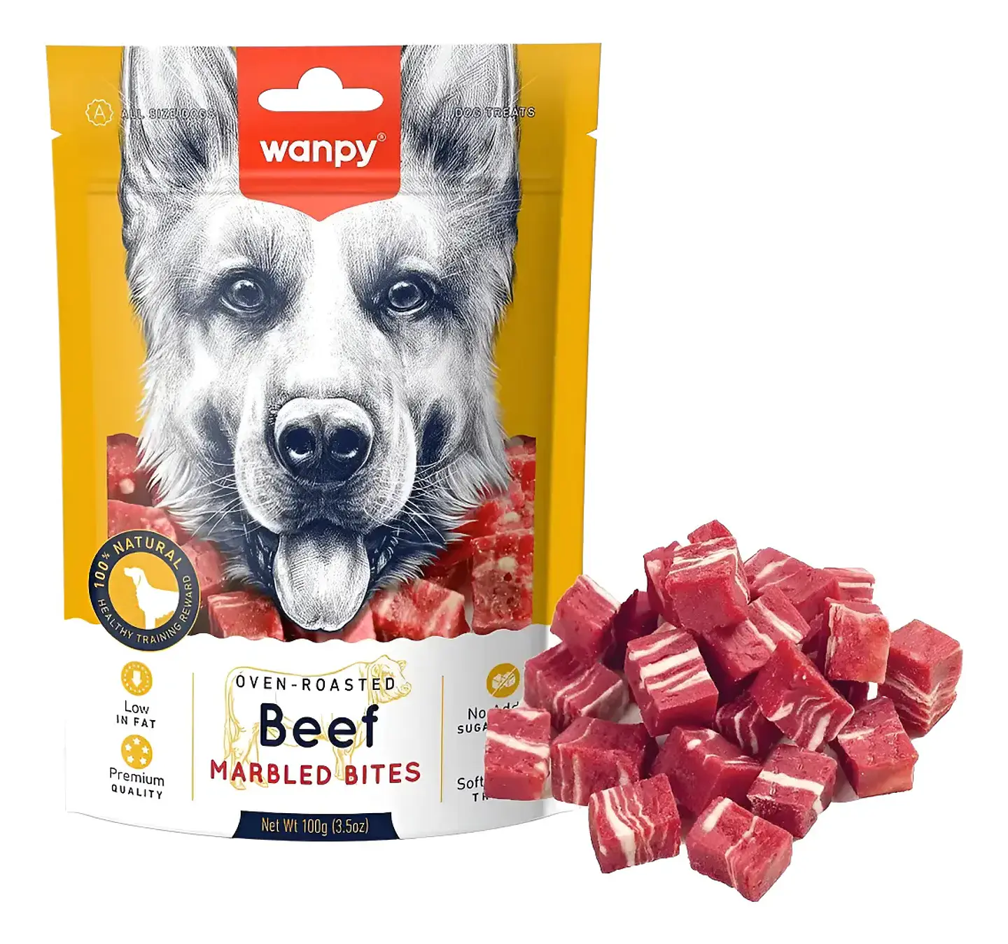 Snack Wanpy Beef Bites  1