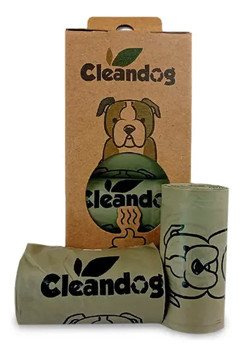 CleanDog 8 Rollos Biodegradable 