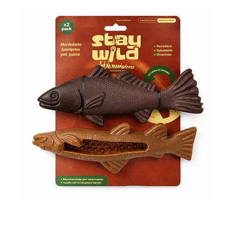 Juguete Stay Wild Pack 2 Peces (Canjea hasta 2000PB) 