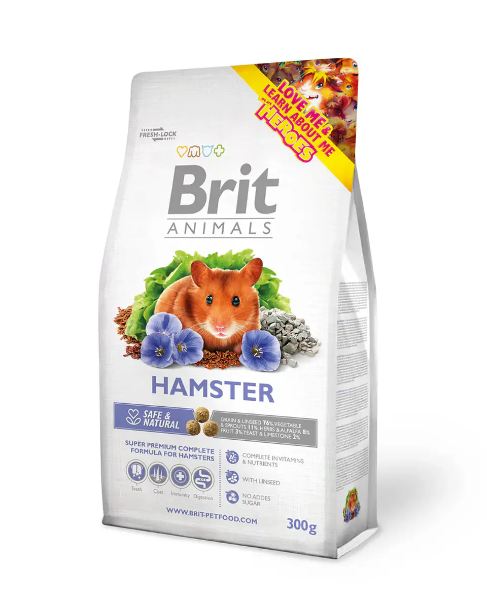 Brit Animals Hamster 300grs  1