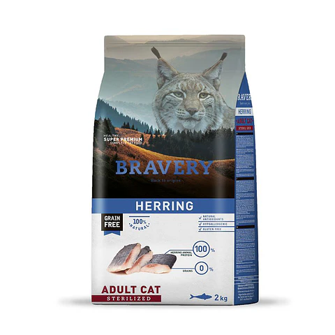 Bravery gato Esterilizado Herring