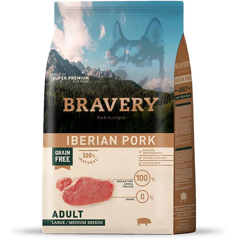 Bravery Iberian Pork Adult alimento para perro
